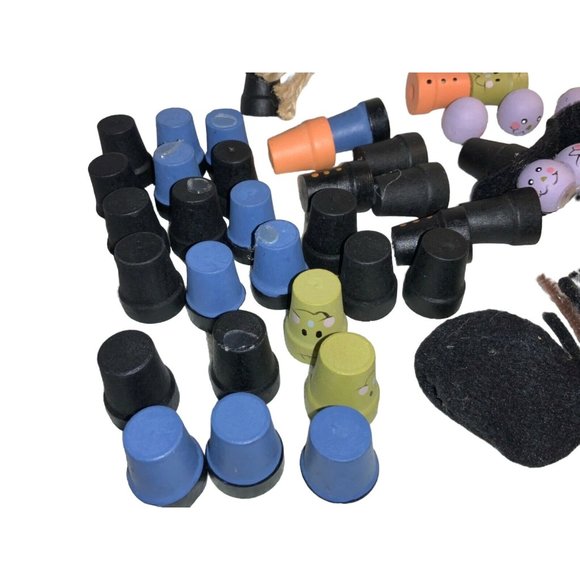 Halloween Wooden Witch and Monster Craft Pieces- Easy Craft Project - Picture 4 of 8